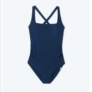 Summersalt Maternity Ribbed Current Swimsuit